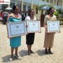 Les trois promues officiers.