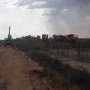 Travaux à Beravina, à proximité du poste avancé de gendarmerie