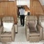 Le confort à l'intérieur du « New Air Force One ».