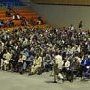 Les participants au palais des sports Mahamasina.