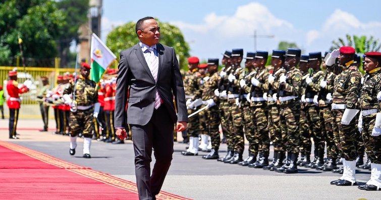 Le colonel Michaël Randrianirina au Sommet Africa Forward au Kenya