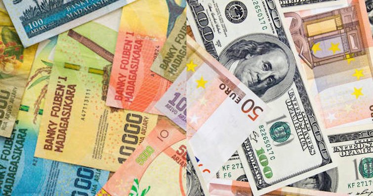 Marché de devises : l'ariary repart à la baisse face à l'euro et au dollar